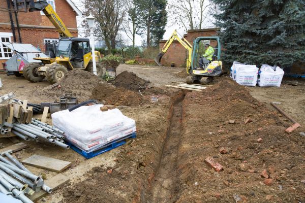 Drainage Ditch Digging in Waynesville