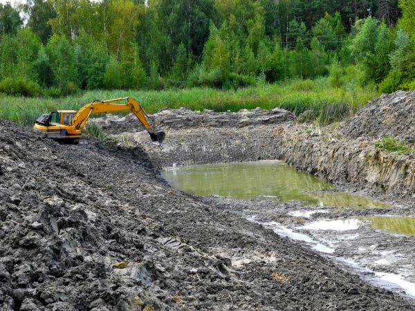Fish Pond Digging in Waynesville