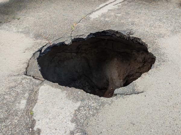 Cost of Sinkhole Repair in Waynesville