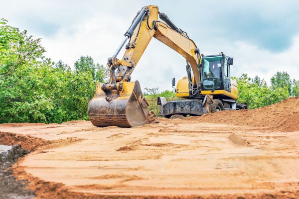 Grading Excavation in Waynesville