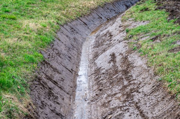Drainage Ditch Excavation in Waynesville