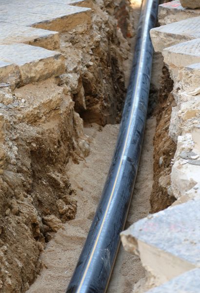 Drainpipe Trenching in Waynesville