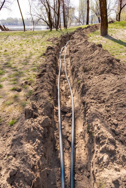 Irrigation Trenching in Waynesville