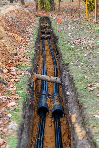 Electrical Line Excavation in Waynesville
