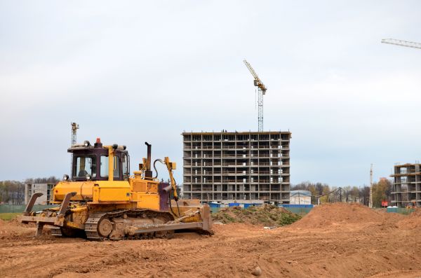 Construction Site Grading in Waynesville